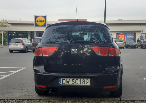 Seat Altea XL cena 14900 przebieg: 175500, rok produkcji 2008 z Wrocław małe 172